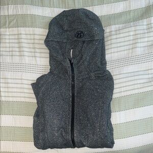 lululemon Speckled Gray Scuba Full-Zip, Worn Once